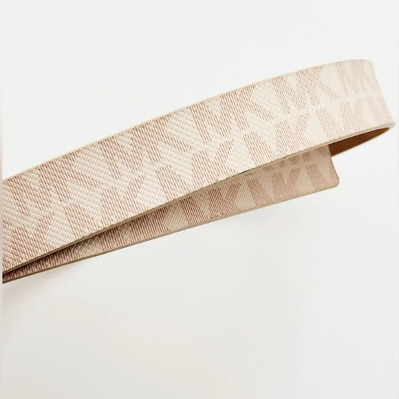 MICHAEL KORS | Faux Leather Logo Belt | M - Picture 4 of 4